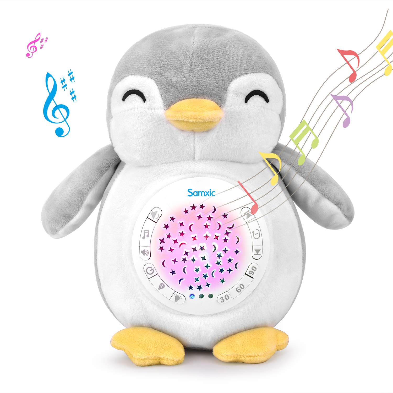 Rebatee - Baby white noise machine penguin, Baby Sound ...