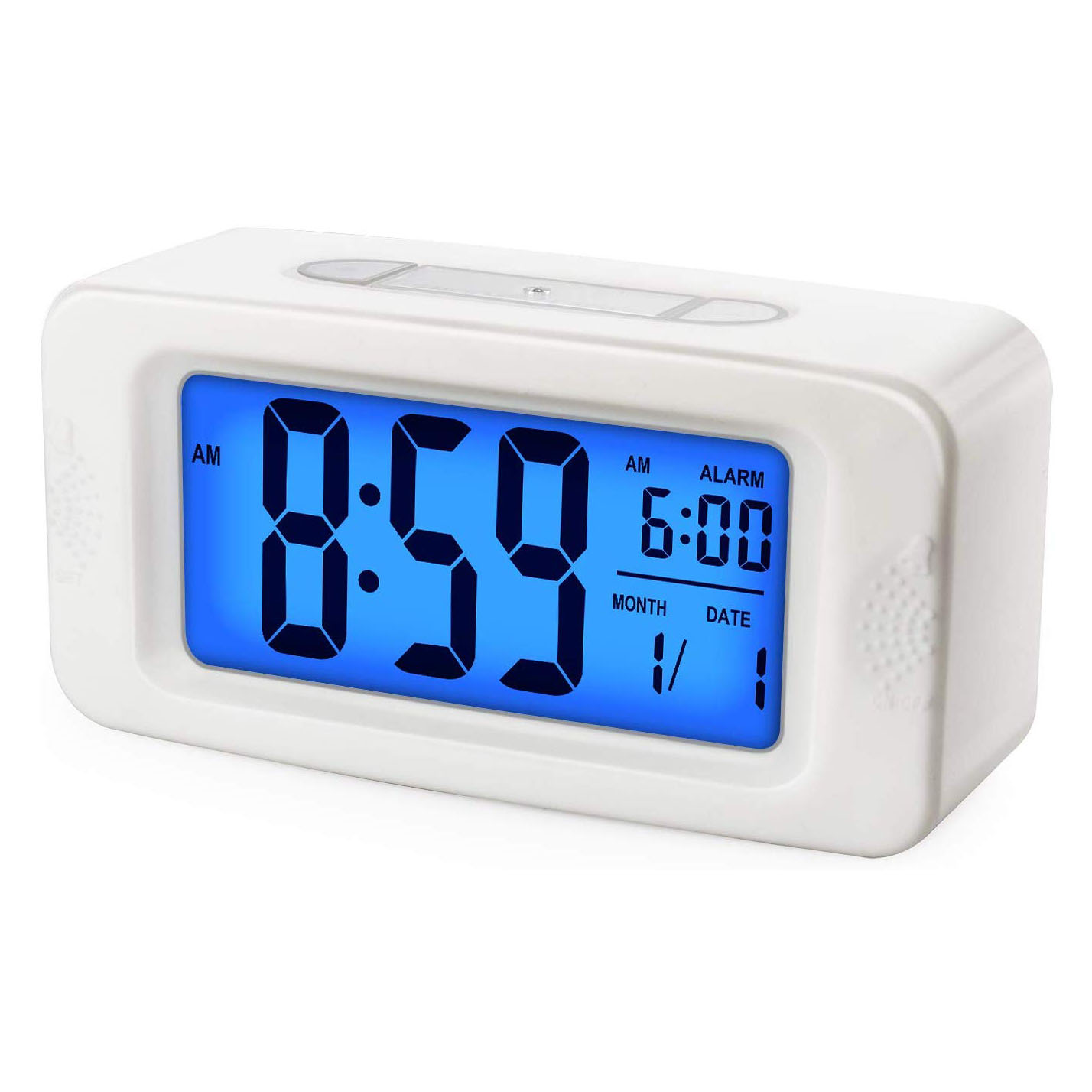 Rebatee Alarm Clock, Light Up All Night, Bedside Clocks